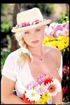 Silvia Saint blomsterflickan