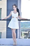 Megan Rain visar sin fitta