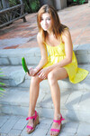 Hannah den sexiga petite flickan
