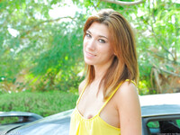 Hannah den sexiga petite flickan