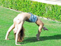 Stacey den flexibla tjejen