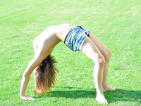 Stacey den flexibla tjejen