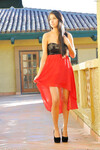 Megan Salinas den bystiga Latina bruden