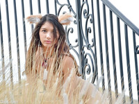 Melody den sexiga cosplayflickan