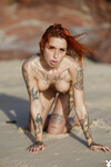 Ana Almeida den sexiga tatuerade bruden