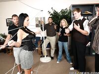 Aletta Ocean - Analsex på kontoret