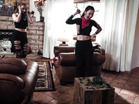 Paige Owens och Skylar Snow lesbisk scen