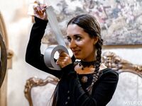 Freya Von Doom och Claire Roos knullar varandra som världens ände