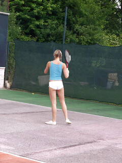 Heather Wild den sexiga tennisflickan